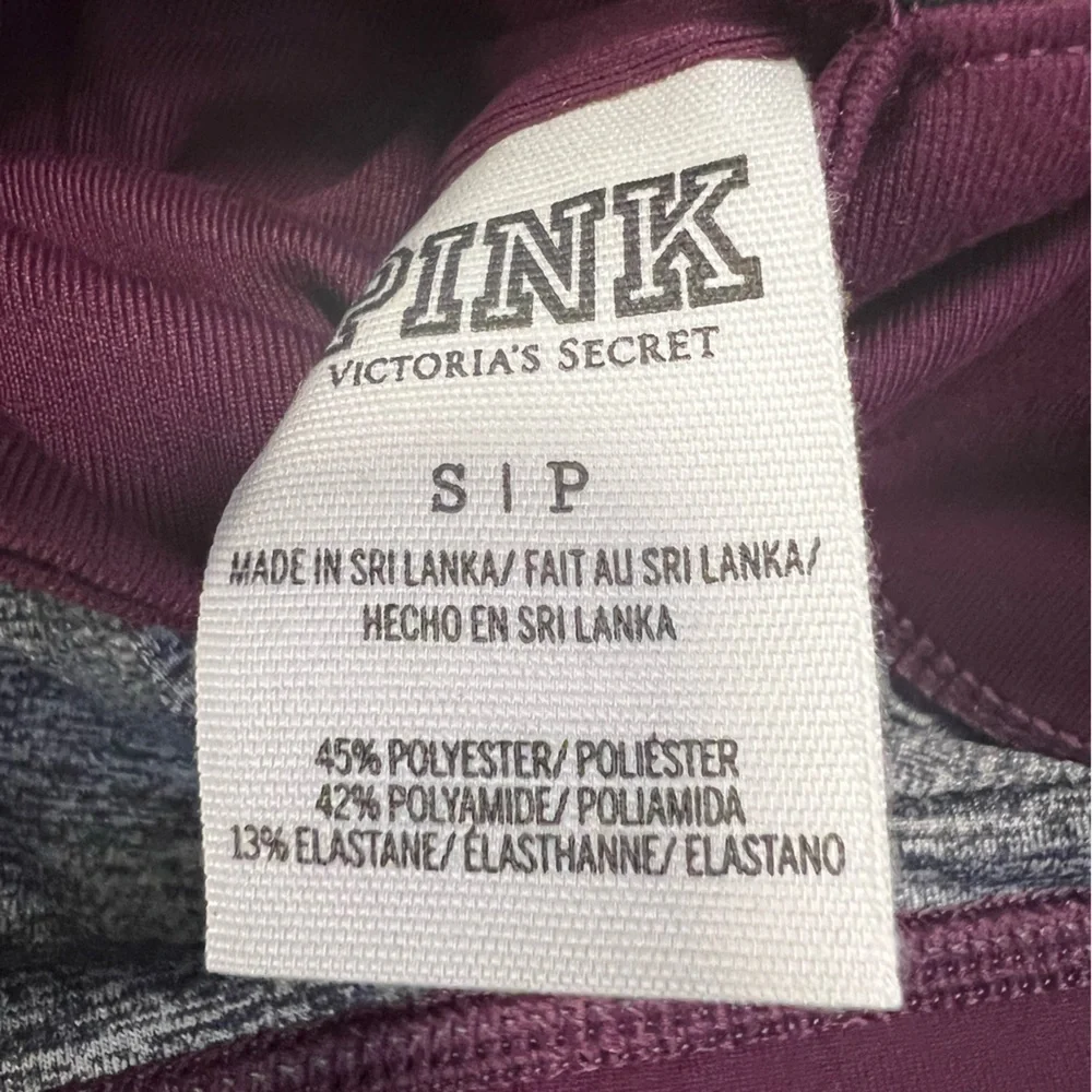 Victoria’s Secret PINK Athletic Capri Leggings Size Women’s Small Color Gray